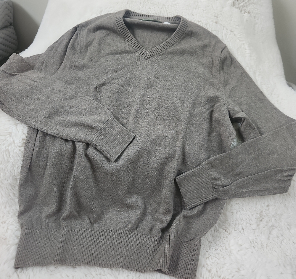 Eddie Bauer Cotton Cashmere Sweater M